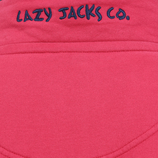 LJ40 - Quarter Zip Sweatshirt - Rouge