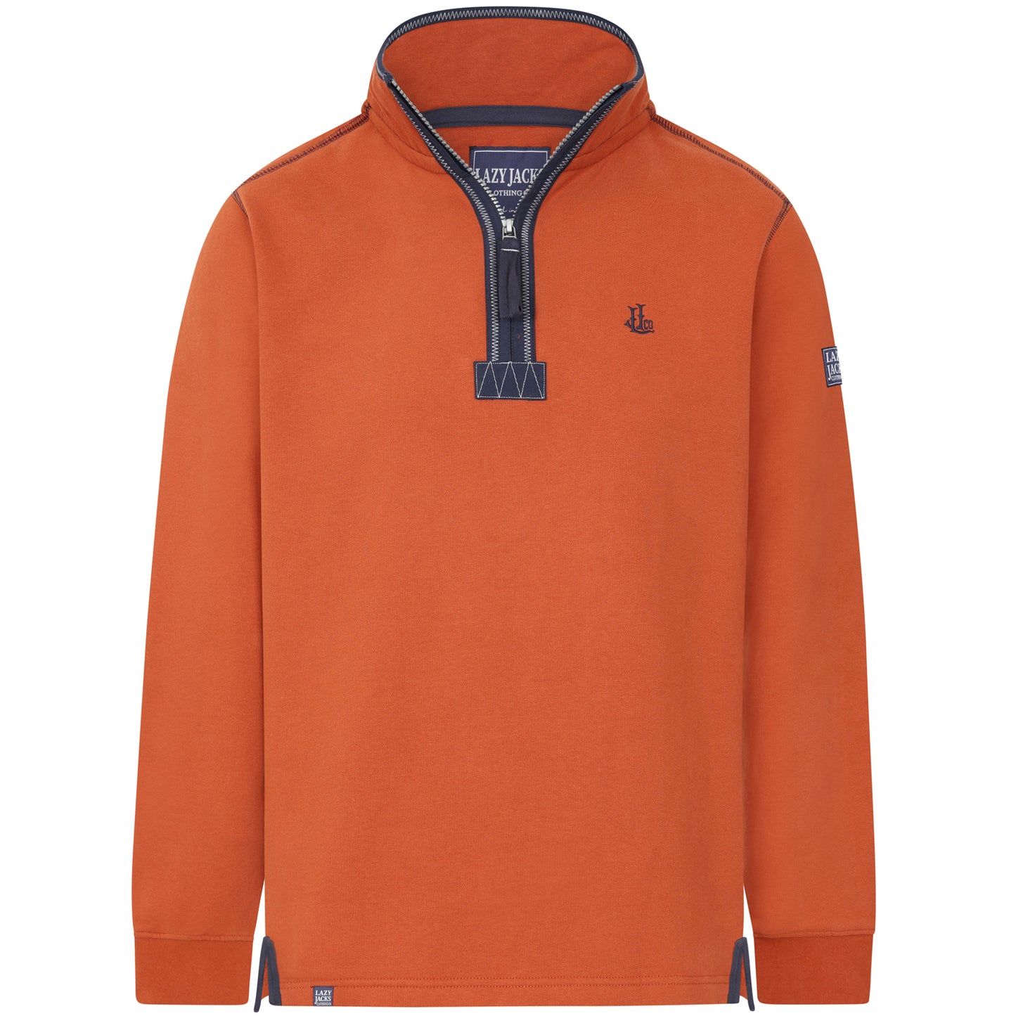 LJ40 - Quarter Zip Sweatshirt - Saffron