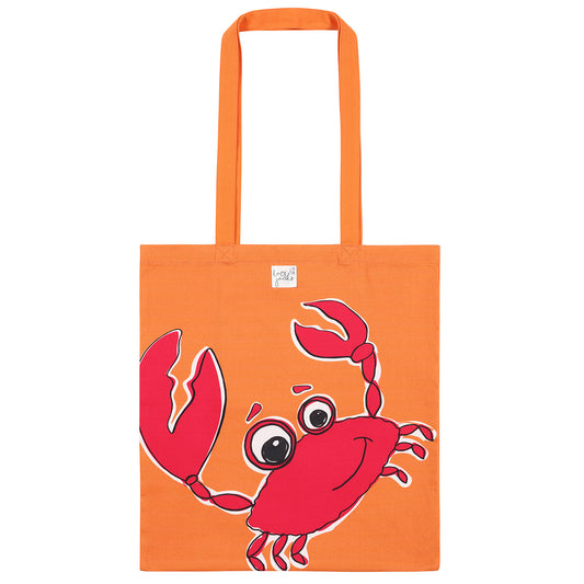 LJ409 - Printed Tote Bag - Crab