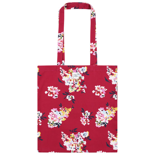 LJ409 - Printed Tote Bag - Wildflower Rouge