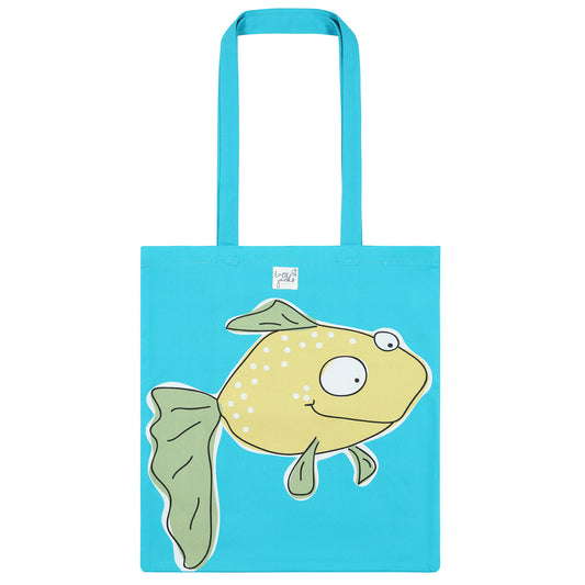 LJ409 - Printed Tote Bag - Fish