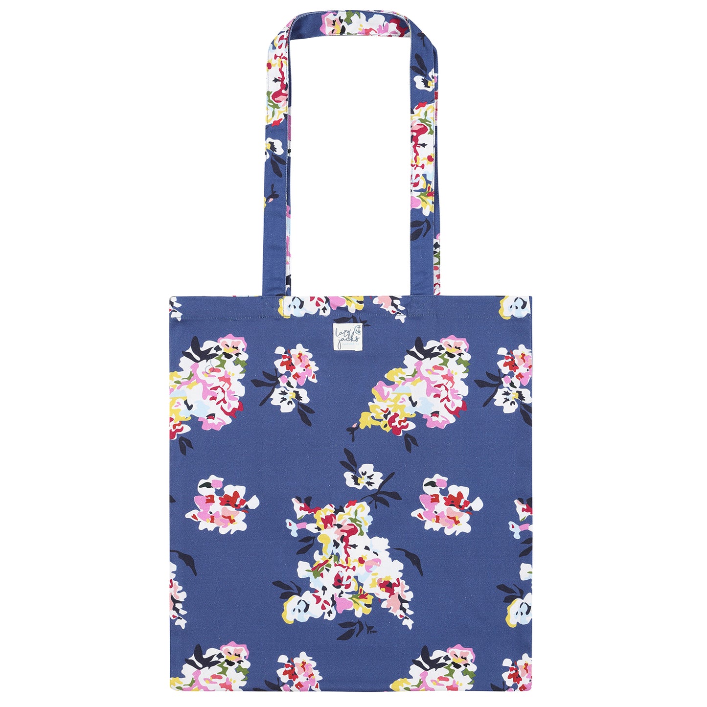 LJ409 - Printed Tote Bag - Wildflower Twilight