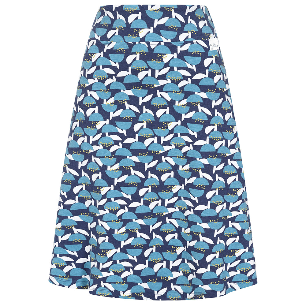 LJ41 - Ladies Jersey Skirt - Bluebell