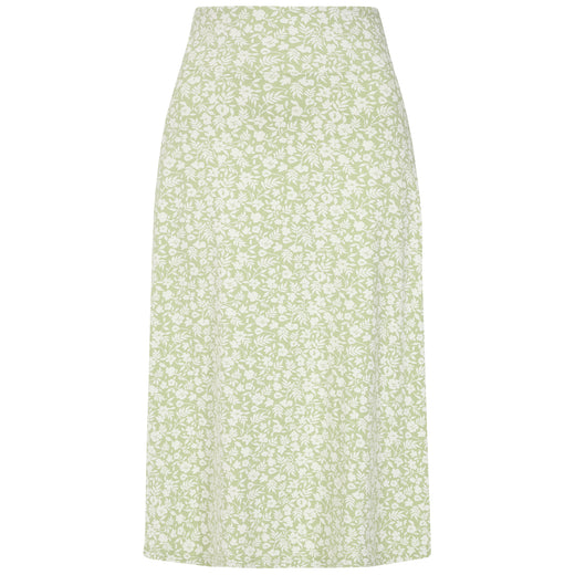 LJ41 - Printed Jersey Skirt - Flora Grass