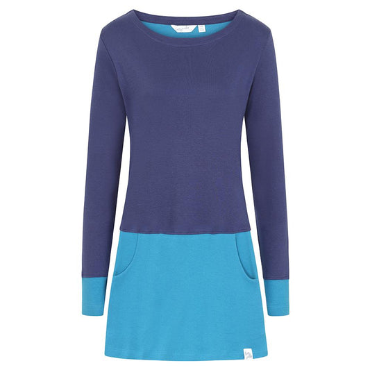 LJ429 - Ladies Long Tunic - Peacock