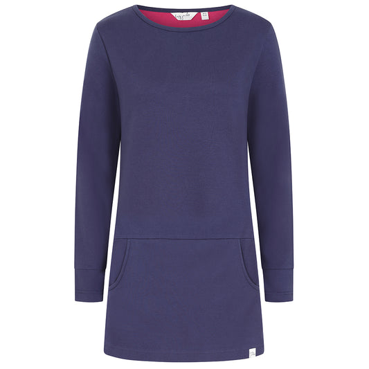 LJ430 - Panel Tunic With Pockets - Twilight