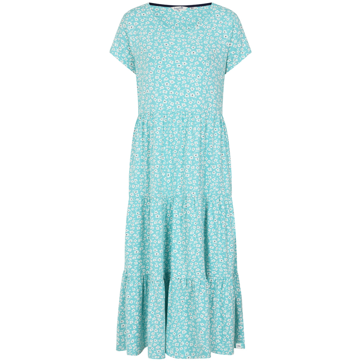 LJ520 - Patterned Maxi Dress - Buttercup