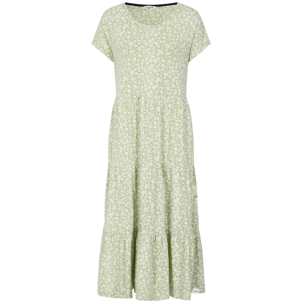 LJ520 - Patterned Maxi Dress - Flora Grass