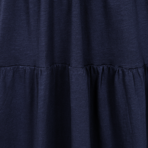 LJ524 - Ladies Tiered Dress - Midnight