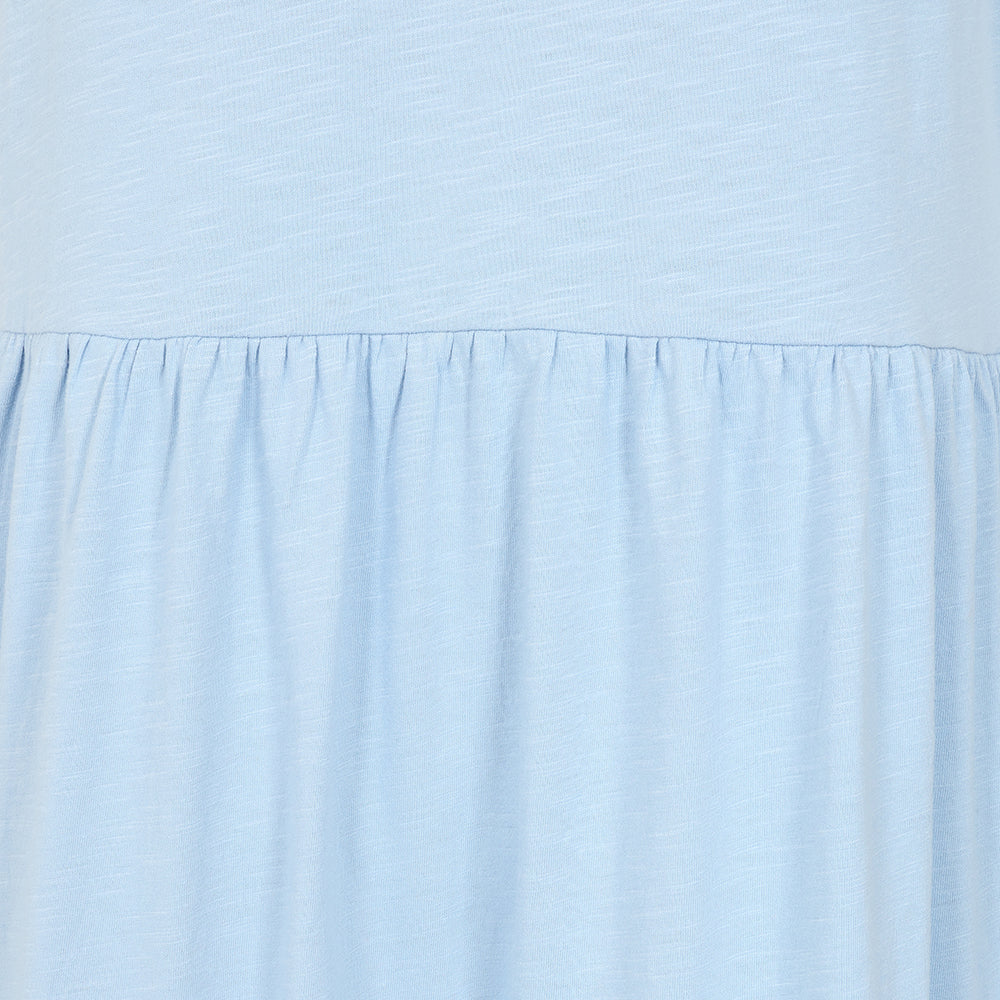 LJ524 - Ladies Tiered Dress - Sky