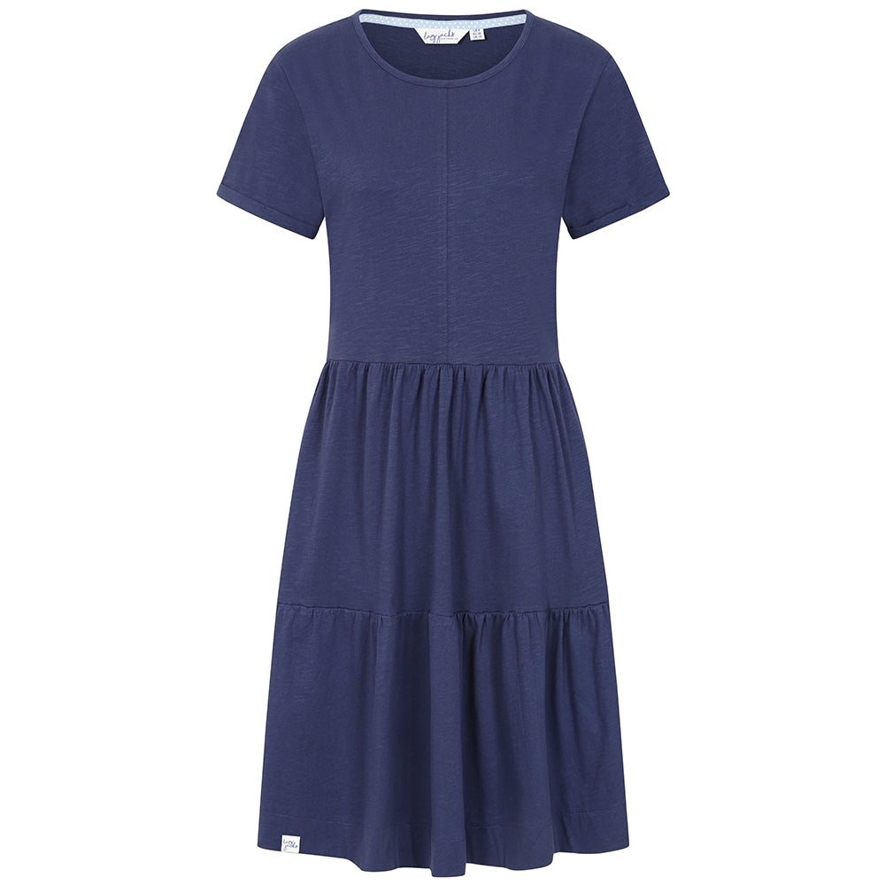 LJ524 - Ladies Tiered Dress - Twilight