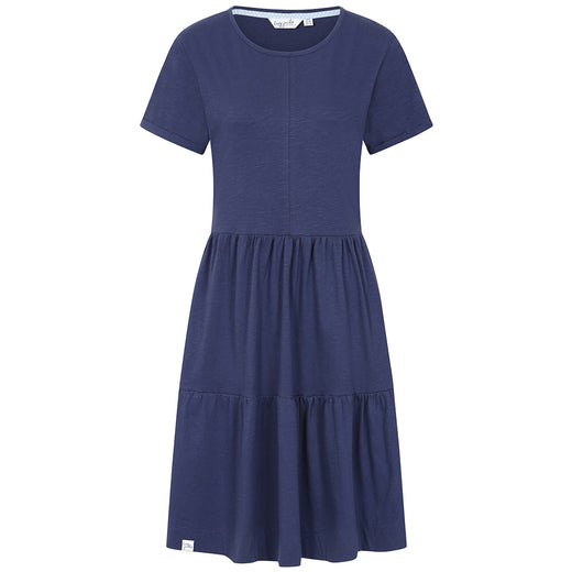 LJ524 - Ladies Tiered Dress - Twilight