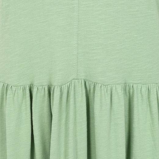 LJ525 - Ladies Long Gathered Dress - Grass