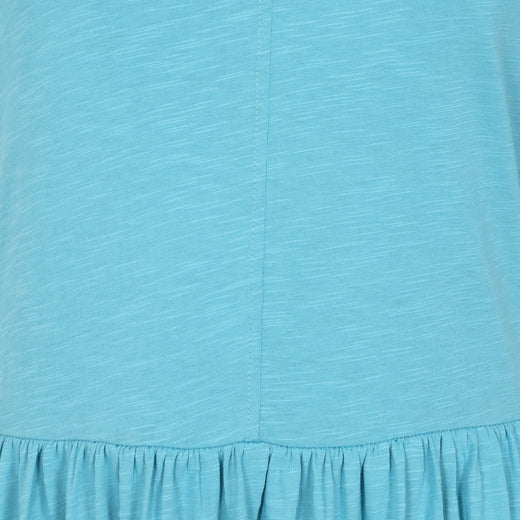 LJ525 - Ladies Long Gathered Dress - Spearmint