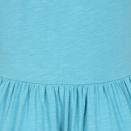 LJ525 - Ladies Long Gathered Dress - Spearmint