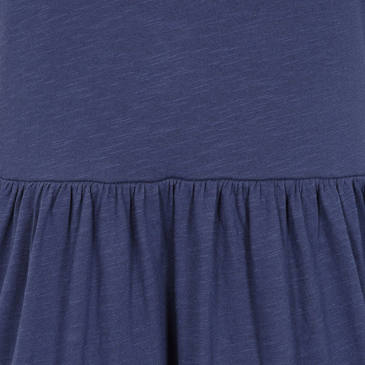 LJ525 - Ladies Long Gathered Dress - Twilight