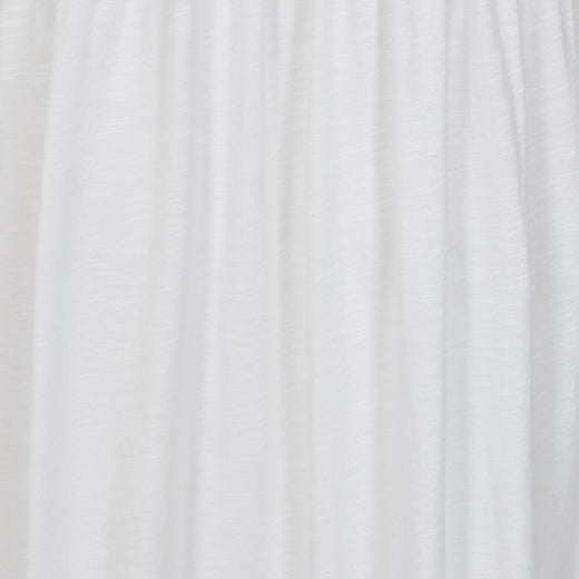 LJ525 - Ladies Long Gathered Dress - White
