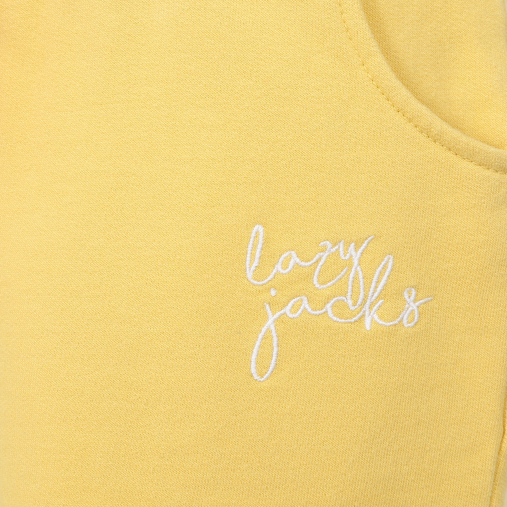 LJ55C - Girl's Jersey Shorts - Lemon