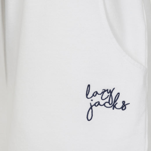 LJ55 - Ladies Jersey Shorts - White