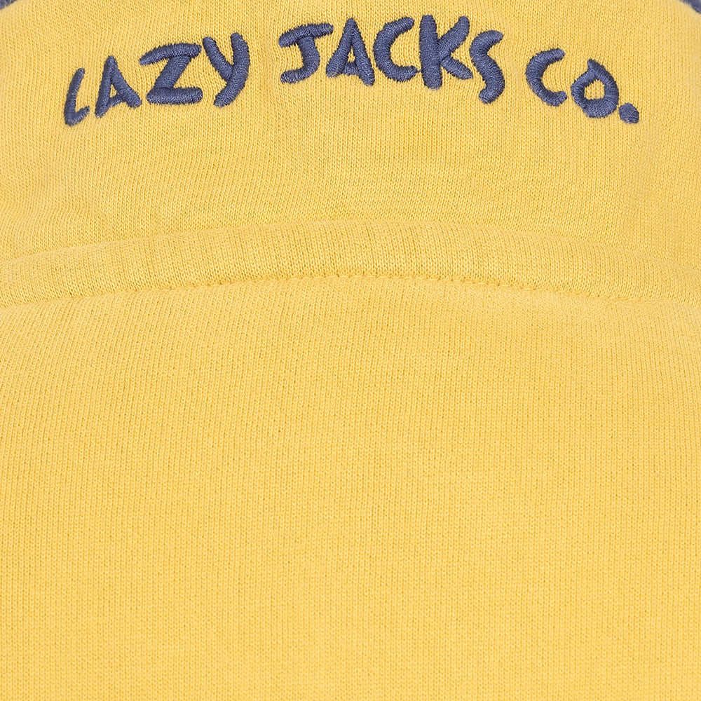 LJ5 - Ladies' Button Neck Sweatshirt - Heather
