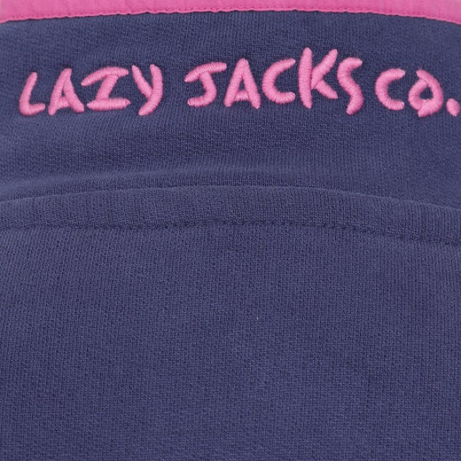 LJ5 - Ladies' Button Neck Sweatshirt - Twilight