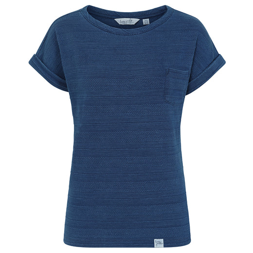 LJ650 - Textured Tee - Indigo