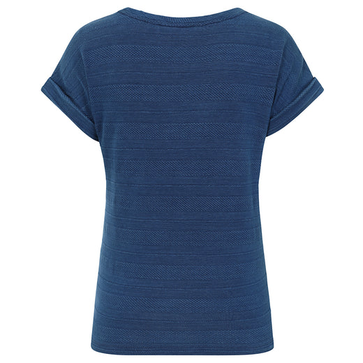 LJ650 - Textured Tee - Indigo