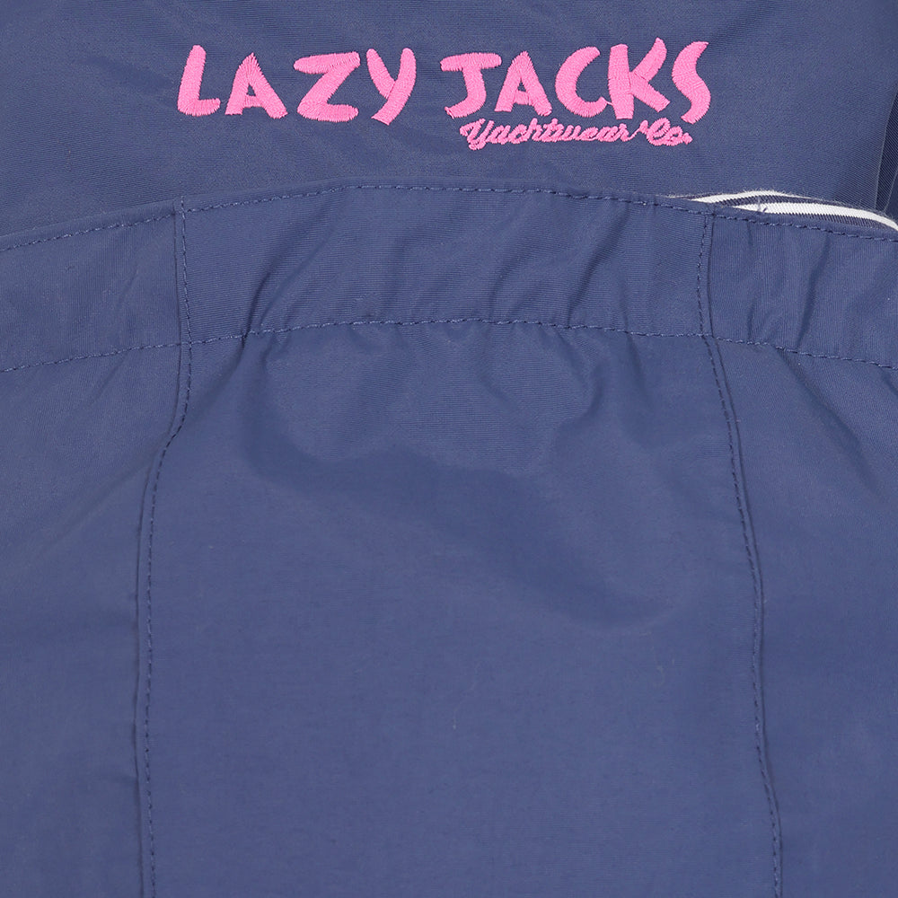LJ67 - Ladies Long Waterproof Coat - Twilight