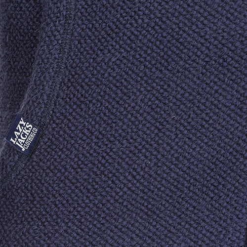 LJ704 - Men's Textured Full Zip Hoodie - Marine
