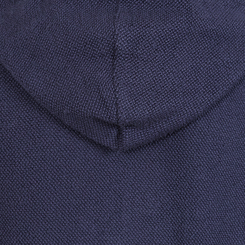 LJ704 - Men's Textured Full Zip Hoodie - Marine