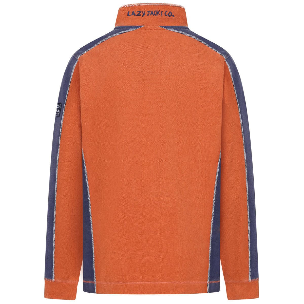 LJ705 - Pique Panel Sweatshirt - Orange