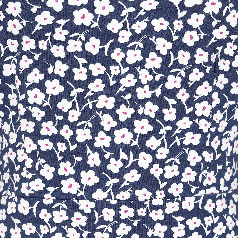 LJ70 - Printed Tie Back Dress - Buttercup