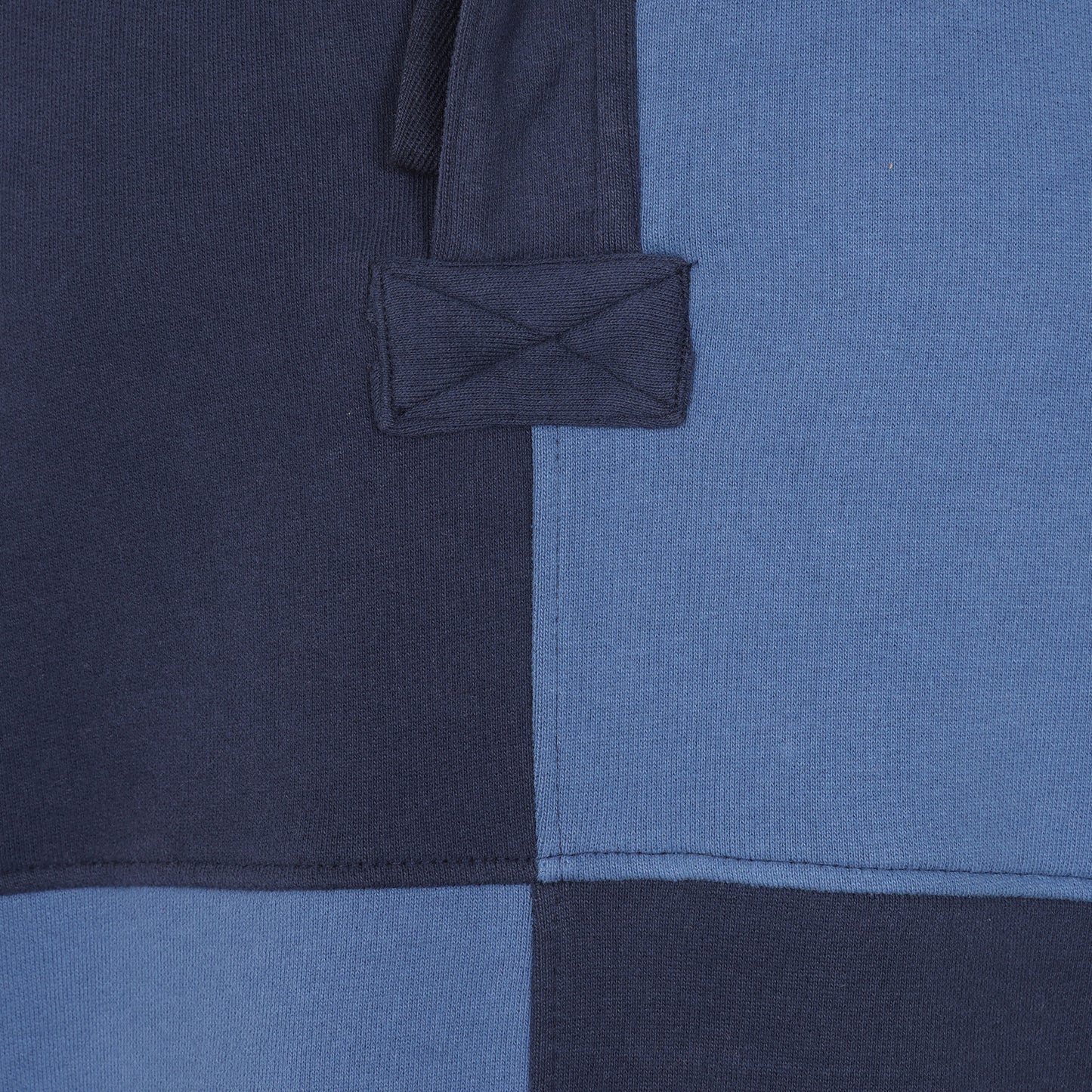 LJ720 - Men's Quartered Sweatshirt - Storm/Marine