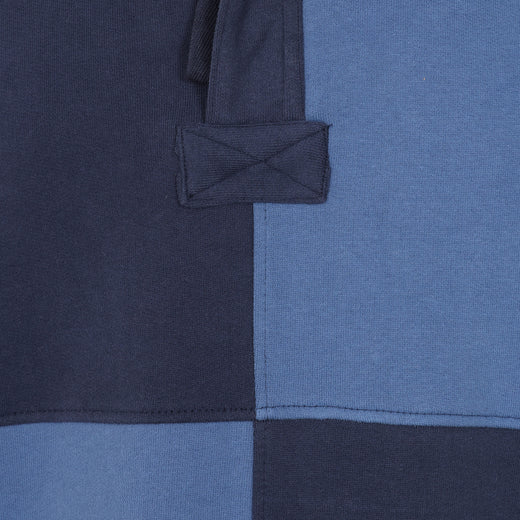 LJ720 - Men's Quartered Sweatshirt - Storm/Marine