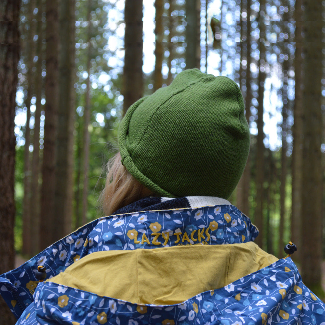 LJ73 - Knitted Hat - Sage