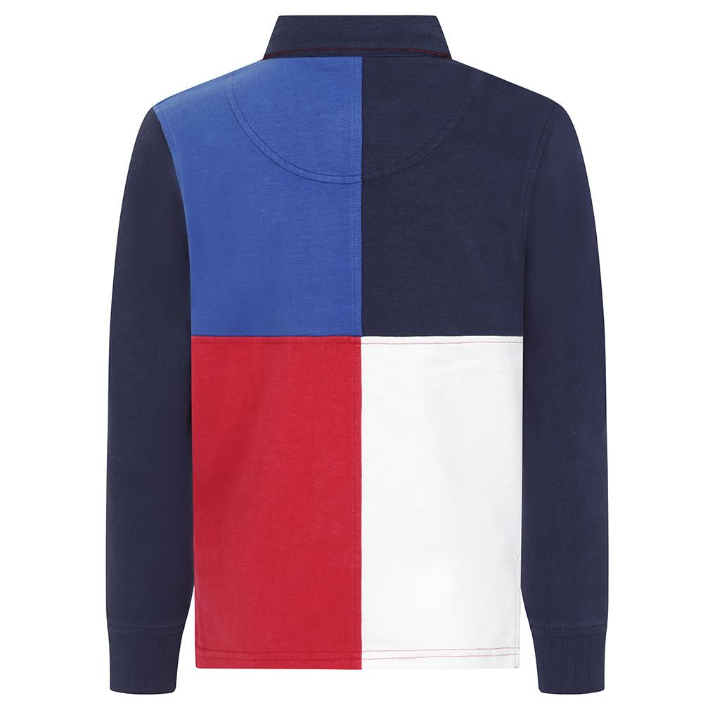 LJ77C - Boy's Rugby Shirt - Rouge