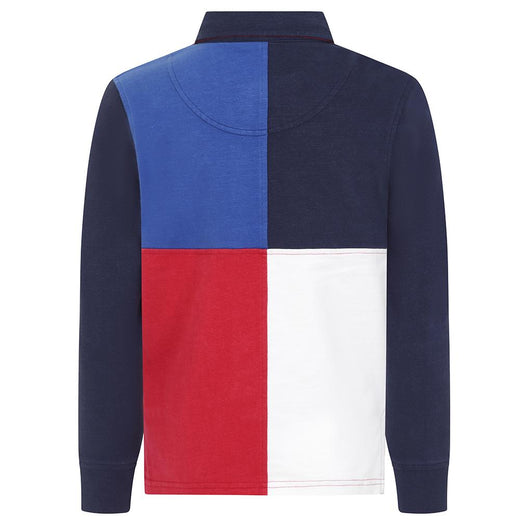LJ77C - Boy's Rugby Shirt - Rouge