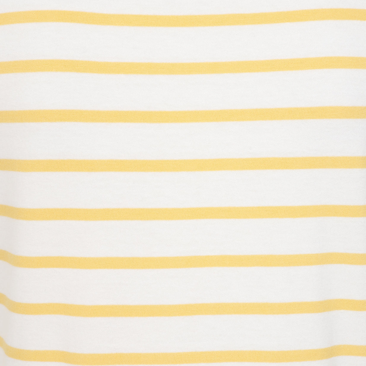 LJ8 - Ladies Short Sleeve Striped Breton Top - Lemon