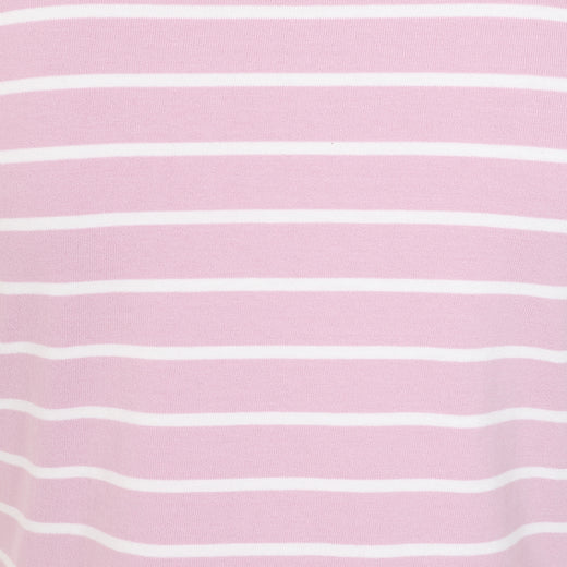 LJ8 - Ladies Short Sleeve Breton Top - Rose