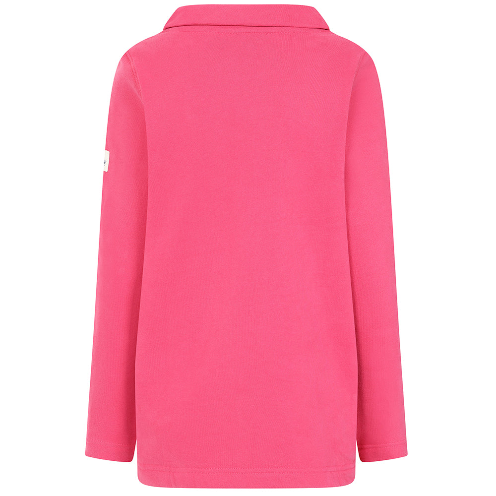 LJ94 - Ladies Roll Neck Sweatshirt - Cherry