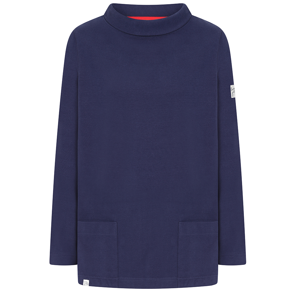 LJ94 - Ladies Roll Neck Sweatshirt - Twilight
