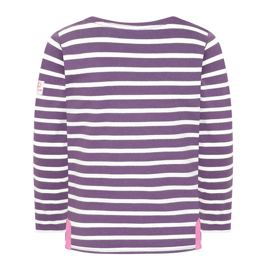 LJ97C - Girls Long Sleeve Top - Loganberry