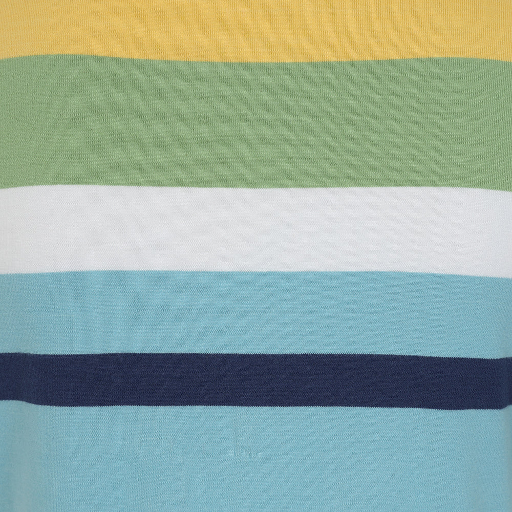 LJ97M - Long Sleeve Breton Top - Greens
