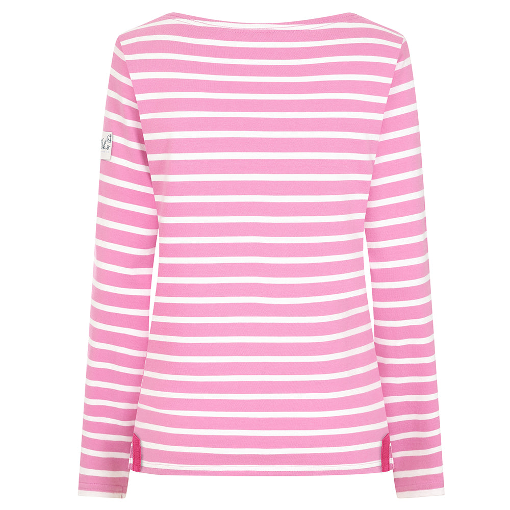 LJ97 - Striped Breton Top - Candyfloss