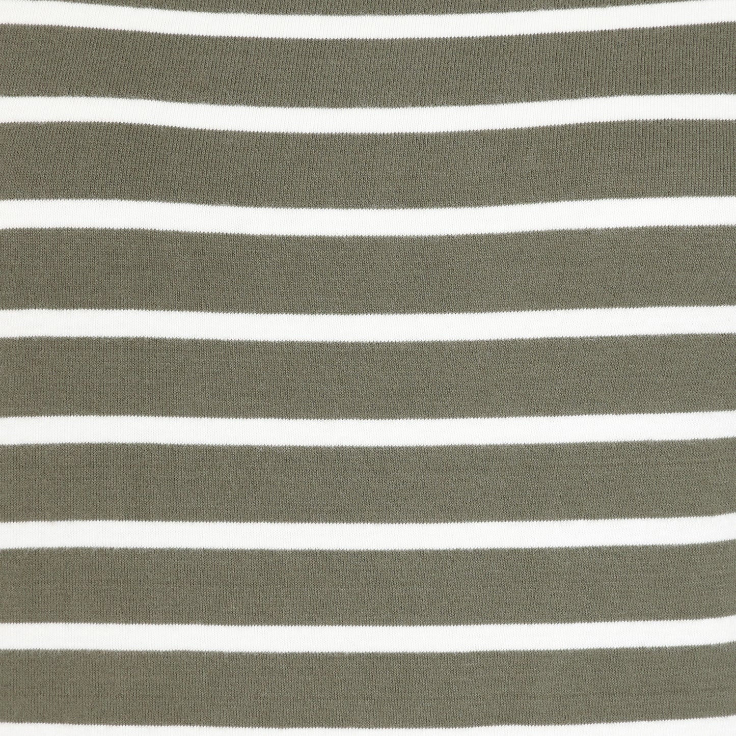 LJ97 - Striped Breton Top - Khaki