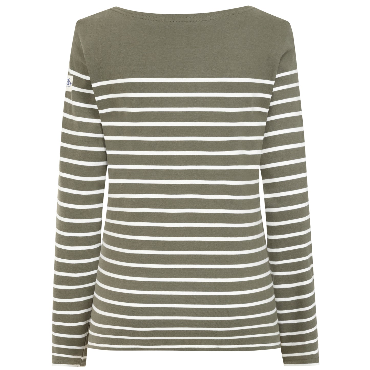 LJ97 - Striped Breton Top - Khaki