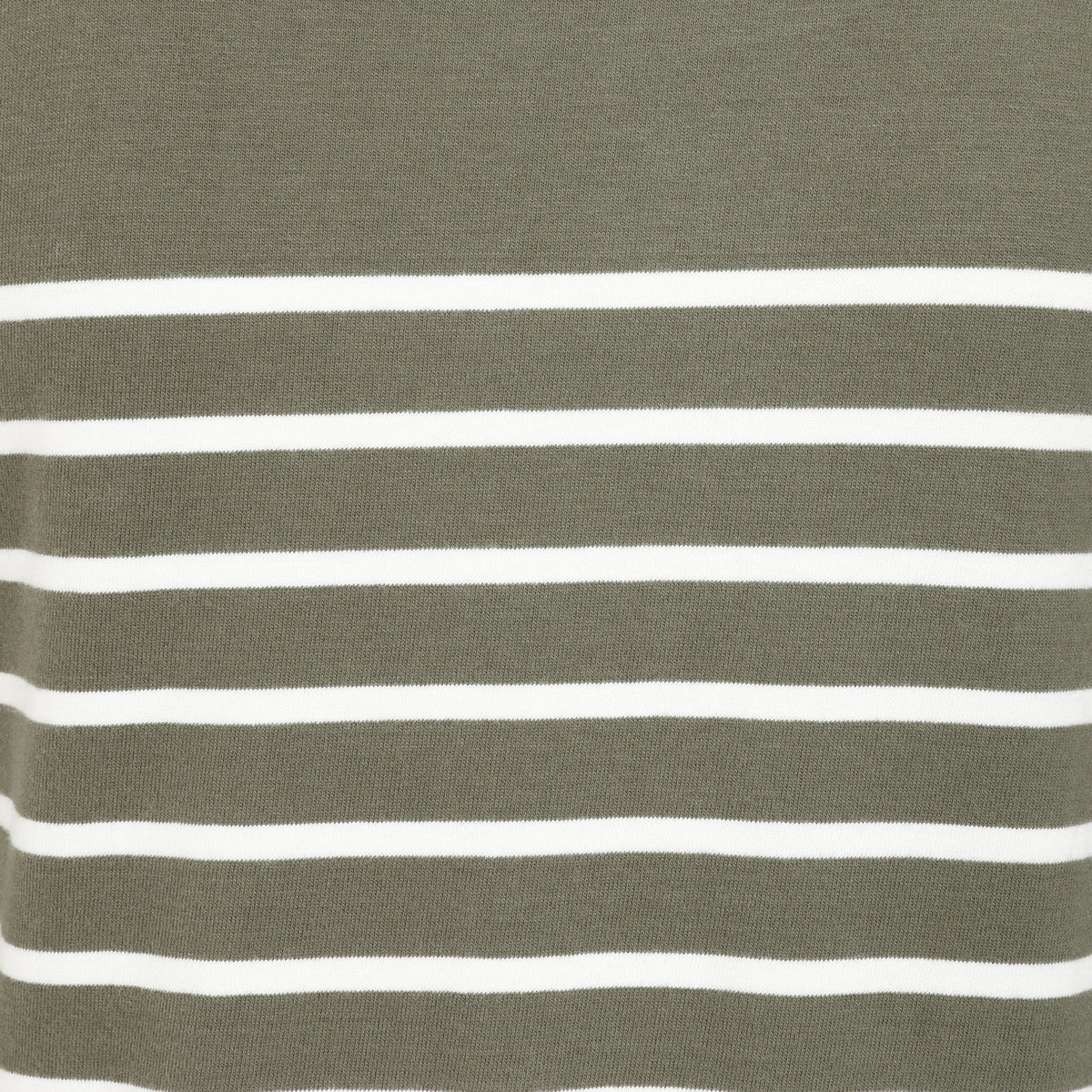 LJ97 - Striped Breton Top - Khaki