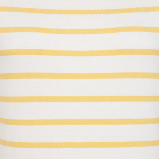 LJ97 - Long Sleeve Striped Breton - Lemon