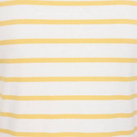 LJ97 - Long Sleeve Striped Breton - Lemon