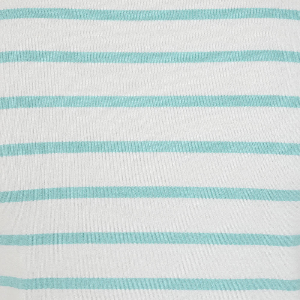 LJ97 - Long Sleeve Striped Breton - Peppermint